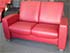 Stressless Arion Low Back 2 Seat LoveSeat Paloma Cherry Leather
