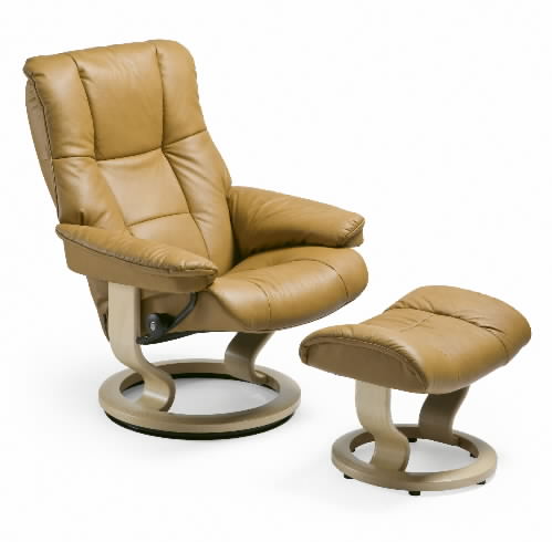 Stressless Paloma Tan Leather Color Chair from Ekornes