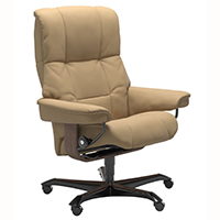 Stressless Mayfair Office Desk Chair Wood Accent Base