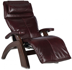 Human Touch PC-610 Omni-Motion Power Perfect Chair Recliner Burgundy Premium Leather