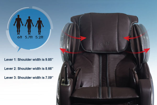 Osaki OS-4000LS L-Track Zero Gravity Massage Chair Recliner