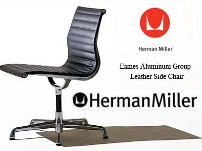 Eames Aluminum Group Side Chair by Herman Miller