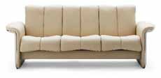 Stressless Soul Low Back Sofa 3 Seat Couch by Ekornes