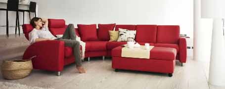 Stressless® Arion High Back Sofa by Ekornes (Medium)