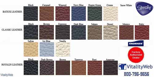 Stressless Cori Leather Colors